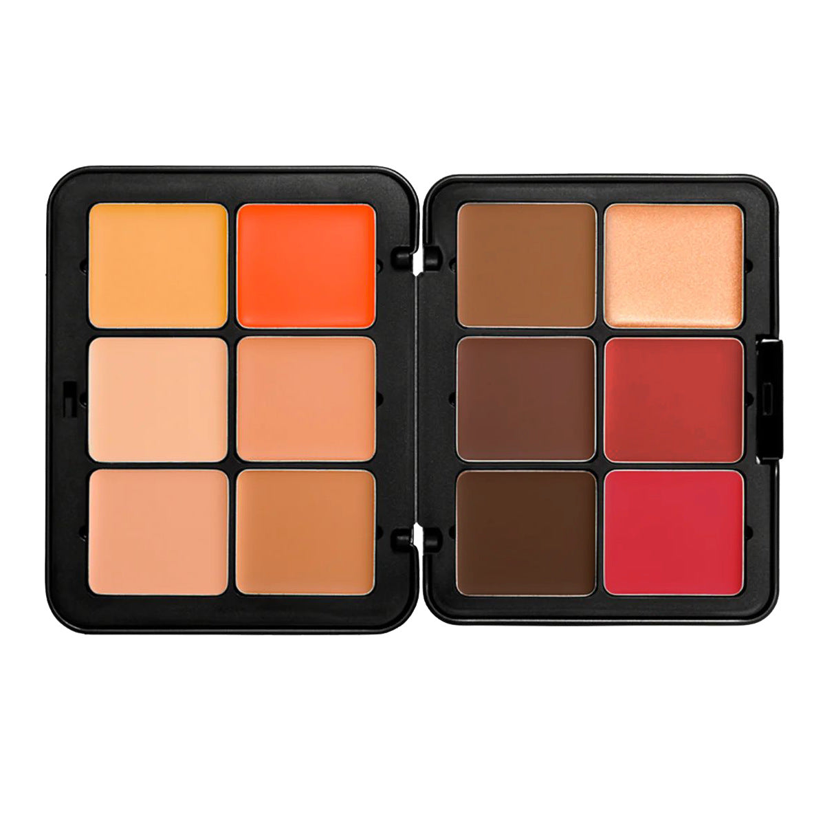 Cross-border Hot 12-color Blusher Plate Matte Shimmer High-gloss Multi-color Cream Blush Plate